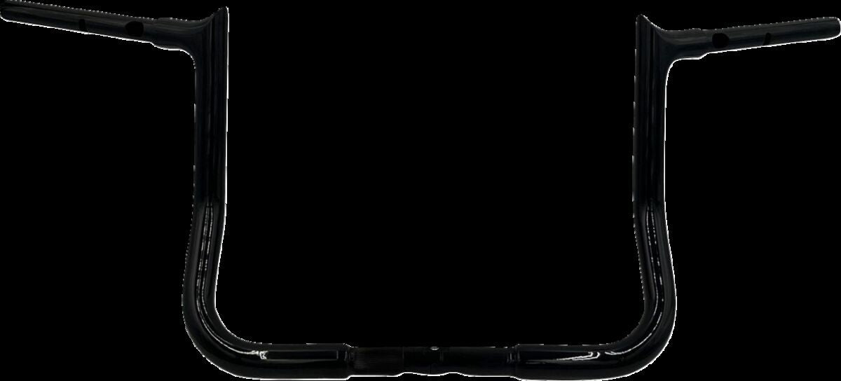 Fat Baggers Inc. H Bar Pntd Top Blk 1.25" 12" Flhx,Se Handlebars Fat Baggers Inc.