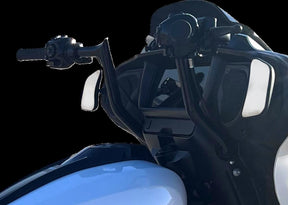 Fat Baggers Inc. H Bar Pntd Top Blk 1.25" 12" Flhx,Se Handlebars Fat Baggers Inc.