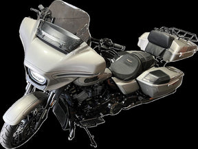 Fat Baggers Inc. H Bar Pntd Top Blk 1.25" 12" Flhx,Se Handlebars Fat Baggers Inc.