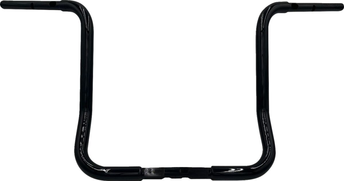 Fat Baggers Inc. H Bar Rnd Top Blk 1.25" 16" Flhx,Se Handlebars Fat Baggers Inc.