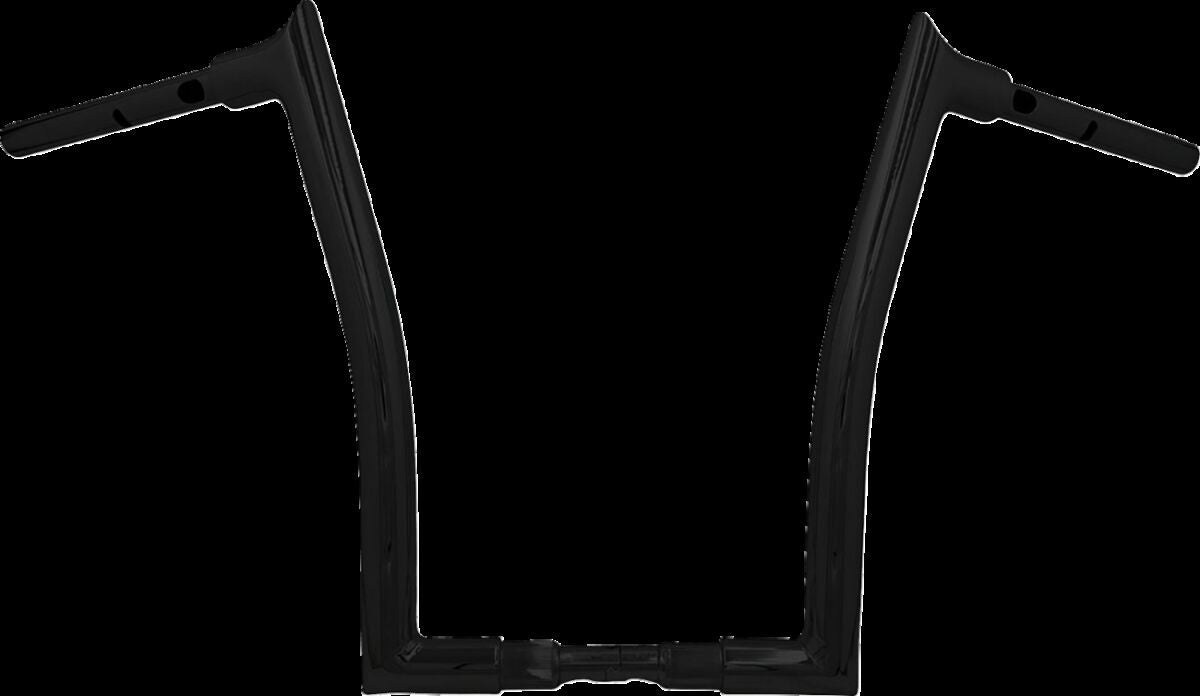 Fat Baggers Inc. H Bar Pntd Top Blk 1.50" 16" Fltrx,Se Handlebars Fat Baggers Inc.