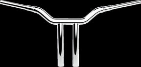 La Choppers Handlebar Kage Fighter 14" Chrome Handlebars La Choppers