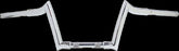 Paul Yaffe Bagger Nation Handlebar Sport 1.25 Chr Handlebars Paul Yaffe Bagger Nation
