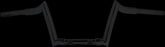 Paul Yaffe Bagger Nation Handlebar Sport 1.25 Blk Handlebars Paul Yaffe Bagger Nation