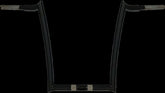 Paul Yaffe Bagger Nation Handlebar Monkey 14" Blk Handlebars Paul Yaffe Bagger Nation