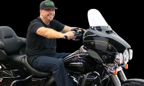 Paul Yaffe Bagger Nation Handlebar Mbb 8" Ch Wired Handlebars Paul Yaffe Bagger Nation