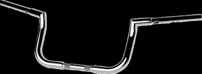La Choppers Handlebar Twin Peaks 1.25 8 C Flh 24+ Handlebars La Choppers