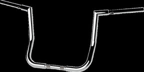La Choppers Handlebar Twin Peaks 1.25 14 C Flh 24+ Handlebars La Choppers