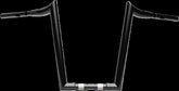 La Choppers Handlebar Prime Apes 1.5 16 B Fltr 24+ Handlebars La Choppers