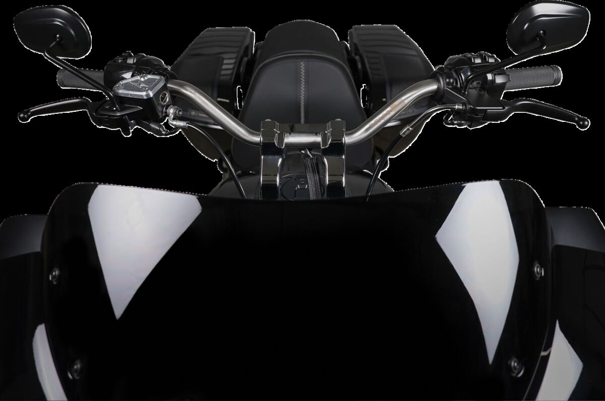 Thrashin Supply Co. Mid Bend Bars, Stainless - 24+ Touring & 25+ Softail Handlebars Thrashin Supply Co.