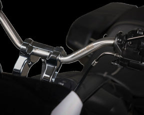 Thrashin Supply Co. Mid Bend Bars, Stainless - 24+ Touring & 25+ Softail Handlebars Thrashin Supply Co.