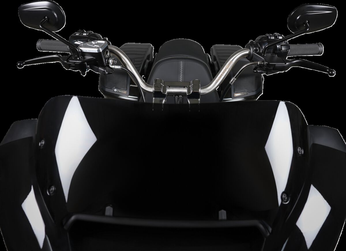 Thrashin Supply Co. High Bend Bars, Stainless - 24+ Touring & 25+ Softail Handlebars Thrashin Supply Co.