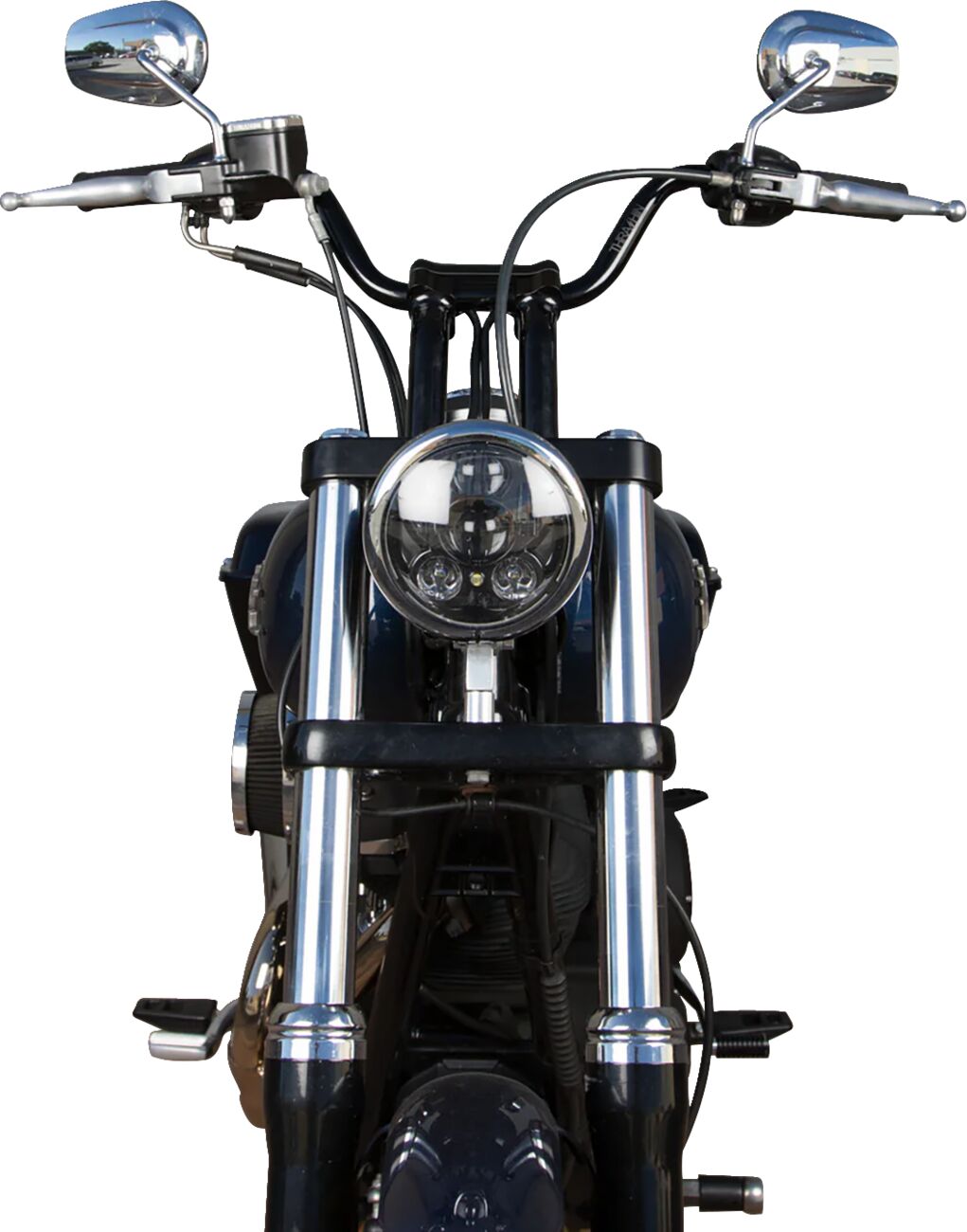 High Bend Bars, Chrome - 24+ Touring & 25+ Softail Handlebar Thrashin Supply Co.