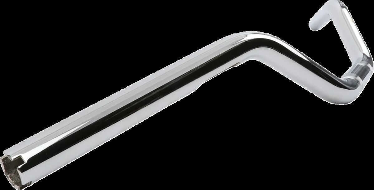 Thrashin Supply Co. Mid Bend Bars, Chrome - 24+ Touring & 25+ Softail Handlebars Thrashin Supply Co.
