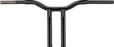 La Choppers Handlebar 1 Pc Kagefighter W/Pb 1.25 12 B Fl 24 Handlebars La Choppers