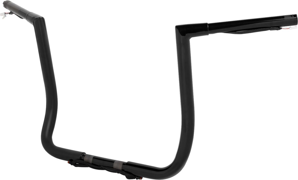 La Choppers Handlebar Twin Peaks Pre Wired 1.25 14 B 14 23 Fl Handlebars La Choppers