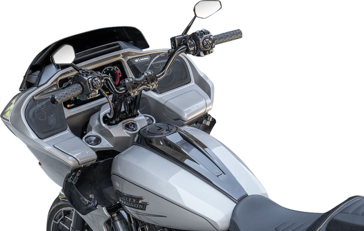 Arlen Ness MX Handlebars, Black +24 Touring Handlebars Arlen Ness