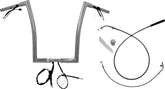 Fat Baggers Inc. Handlebar Kit 16" Fltrx/Se 23 24 1.25 Flat Top Chrome Handlebars Fat Baggers Inc.
