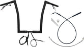 Fat Baggers Inc. Handlebar Kit 16" Fltrx/Se 23 24 1.25 Flat Top Black Handlebars Fat Baggers Inc.