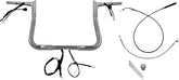 Fat Baggers Inc. Handlebar Kit 11" Flhx/Se 23 24 1.25 Pointed Top Chrome Handlebars Fat Baggers Inc.