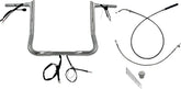 Fat Baggers Inc. Handlebar Kit 14" Flhx/Se 23 24 1.25 Pointed Top Chrome Handlebars Fat Baggers Inc.