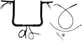 Fat Baggers Inc. Handlebar Kit 14" Flhx/Se 23 24 1.25 Pointed Top Black Handlebars Fat Baggers Inc.