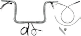 Fat Baggers Inc. Handlebar Kit 12" Flhx/Se 23 24 1.25 Round Top Chrome Handlebars Fat Baggers Inc.