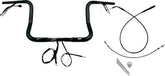 Fat Baggers Inc. Handlebar Kit 12" Flhx/Se 23 24 1.25 Round Top Black Handlebars Fat Baggers Inc.
