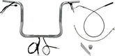 Fat Baggers Inc. Handlebar Kit 14" Flhx/Se 23 24 1.25 Round Top Chrome Handlebars Fat Baggers Inc.