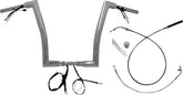 Fat Baggers Inc. Handlebar Kit 14" Fltrx/Se 23 24 1.5 Flat Top Chrome Handlebars Fat Baggers Inc.