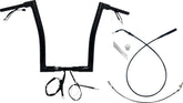 Fat Baggers Inc. Handlebar Kit 16" Fltrx/Se 23 24 1.5 Flat Top Black Handlebars Fat Baggers Inc.