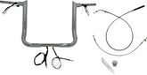 Fat Baggers Inc. Handlebar Kit 14" Flhx/Se 23 24 1.5 Pointed Top Chrome Handlebars Fat Baggers Inc.