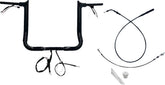 Fat Baggers Inc. Handlebar Kit 14" Flhx/Se 23 24 1.5 Pointed Top Black Handlebars Fat Baggers Inc.