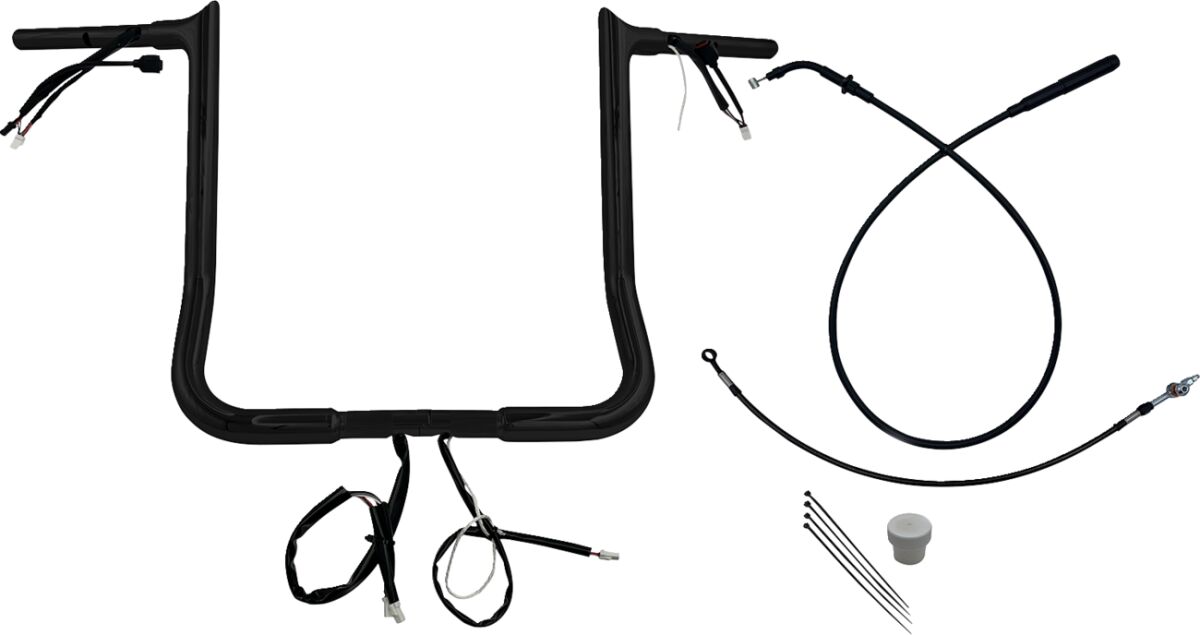 Fat Baggers Inc. H Bar Ez Install Wired 1.25 Po Handlebars Fat Baggers Inc.