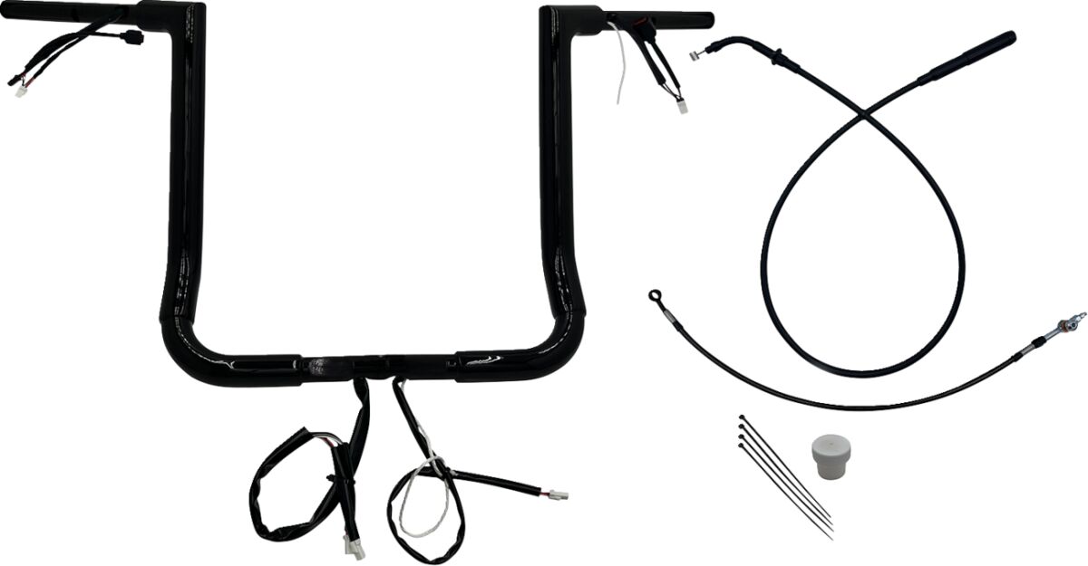 Fat Baggers Inc. H Bar Ez Install Wired 1.50 Fl Handlebars Fat Baggers Inc.