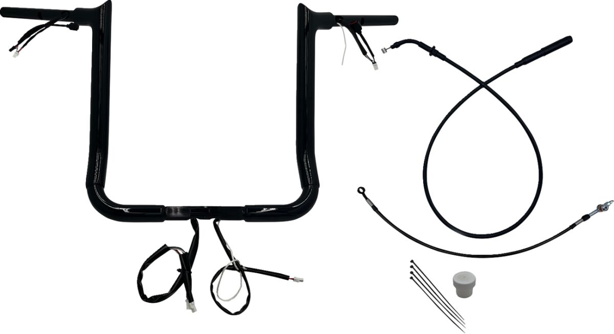 Fat Baggers Inc. H Bar Ez Install Wired 1.50 Po Handlebars Fat Baggers Inc.