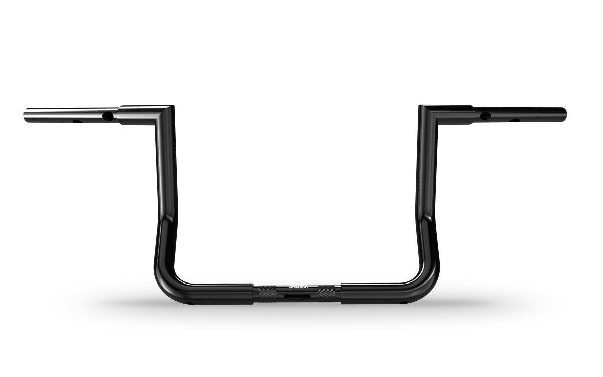 Zard Handlebar Bat 12” Glossy Black Handlebars Zard