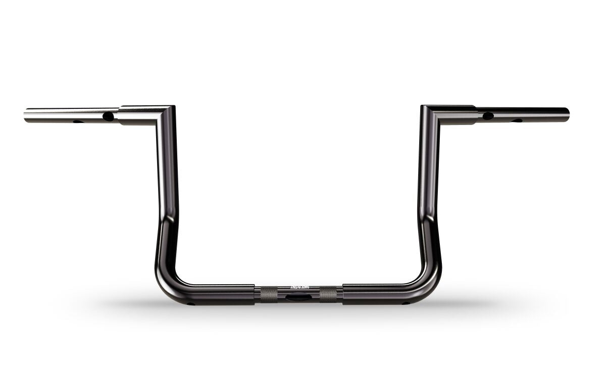Zard Handlebar Bat 12” Black Chrome Handlebars Zard