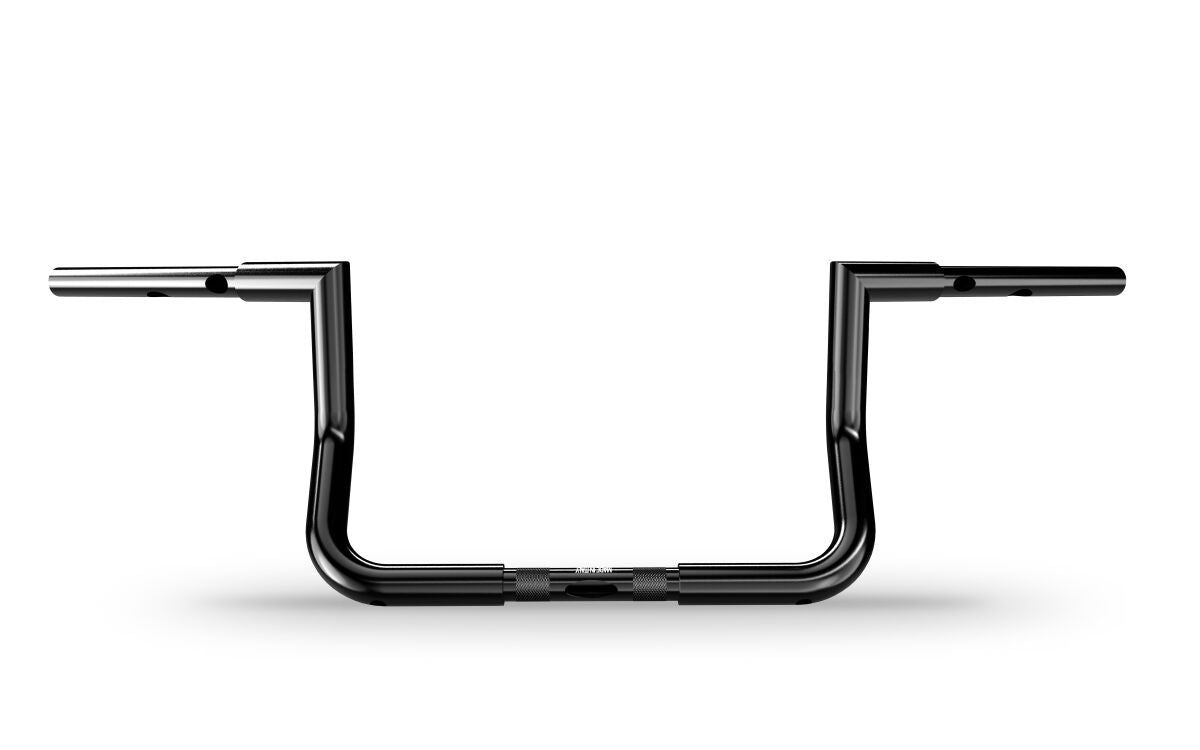 Zard Handlebar Bat 10” Black Chrome Handlebars Zard