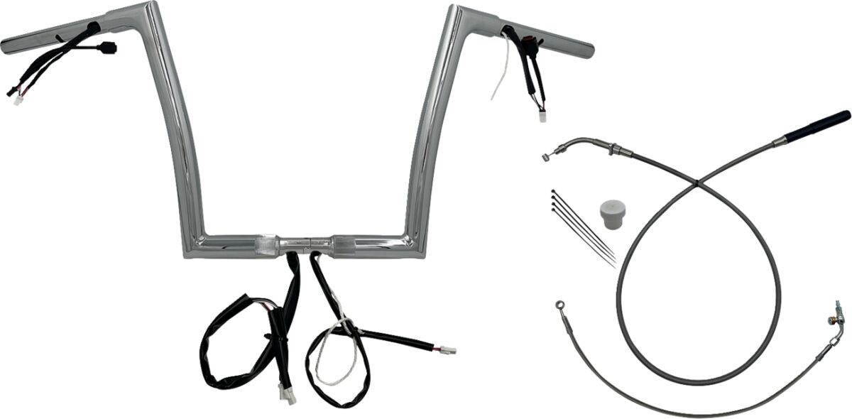 Fat Baggers Inc. H Bar Kit Wired 12 Fltrx/Se Handlebars Fat Baggers Inc.