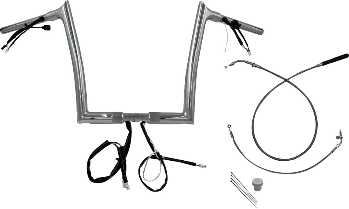 Fat Baggers Inc. H Bar Kit Wired 12 Fltrx/Se 2 Handlebars Fat Baggers Inc.