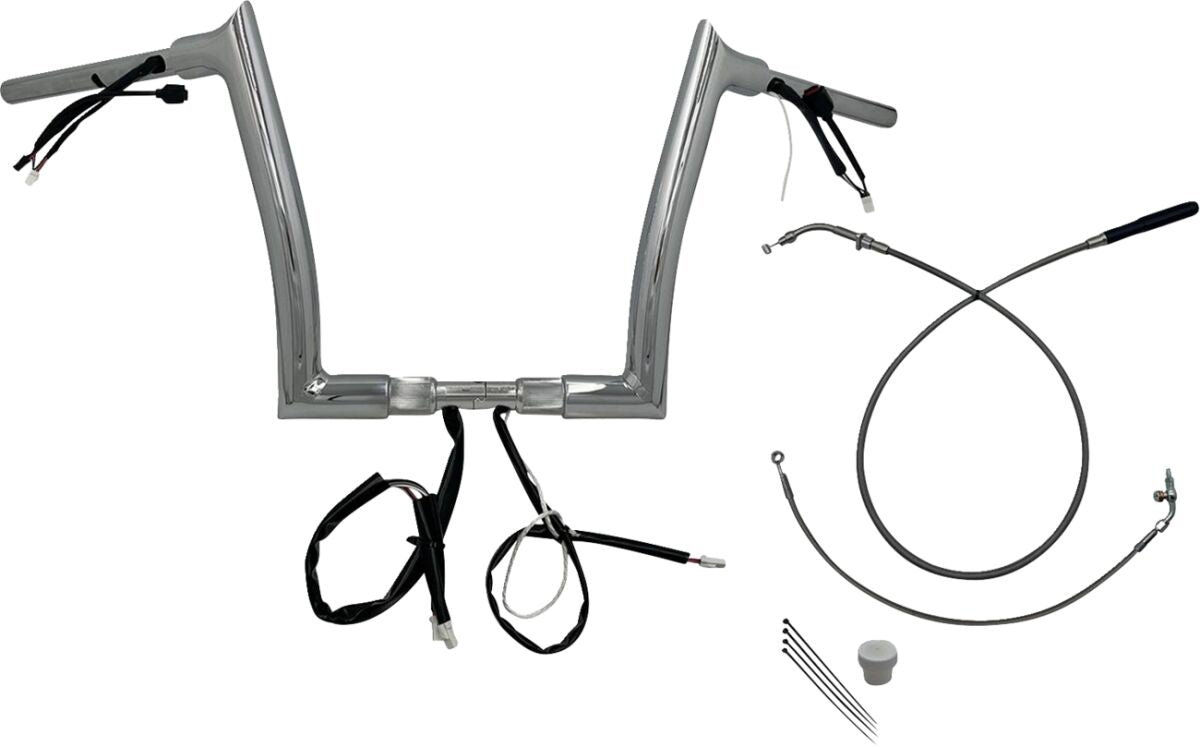 Fat Baggers Inc. H Bar Kit Wired 12 Fltrx/Se 2 Handlebars Fat Baggers Inc.