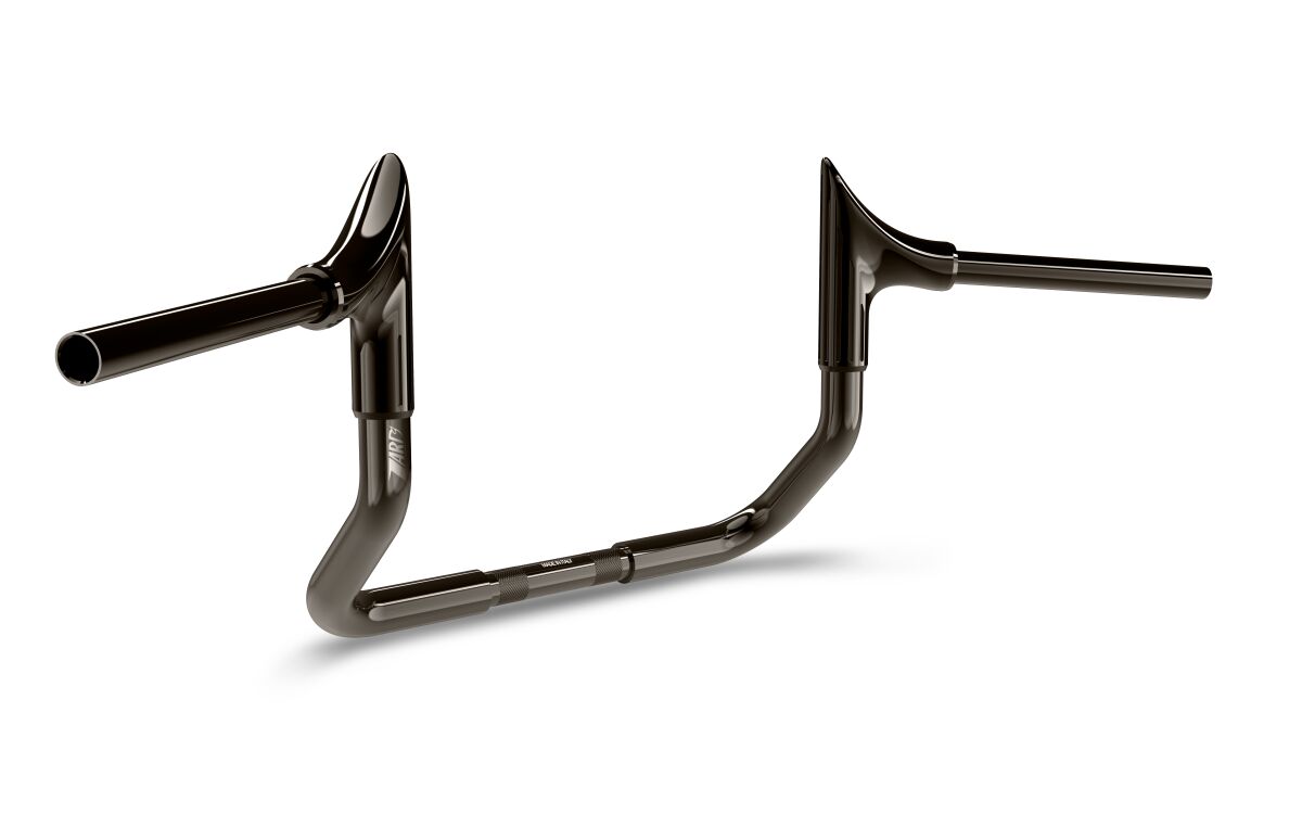 Zard Handlebar Bull 10” Black Chrom Handlebars Zard
