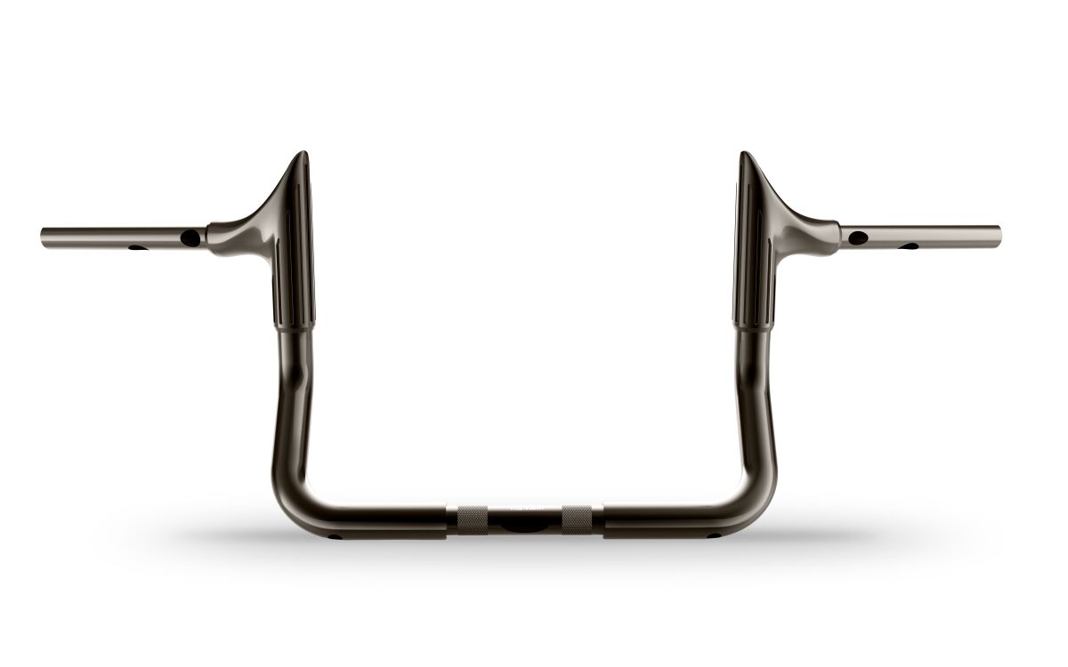 Zard Handlebar Bull 10” Black Chrom Handlebars Zard