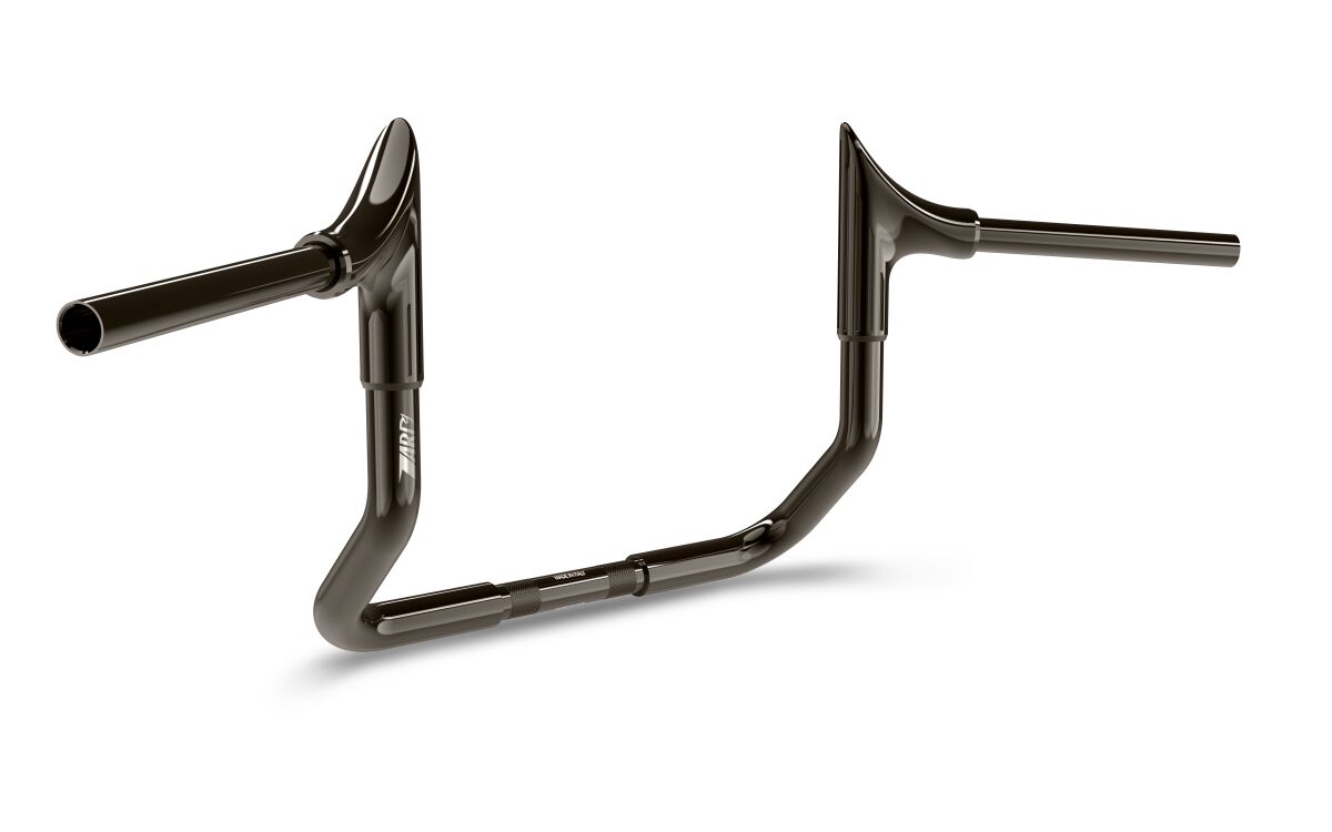 Zard Handlebar Bull 12” Black Chrom Handlebars Zard