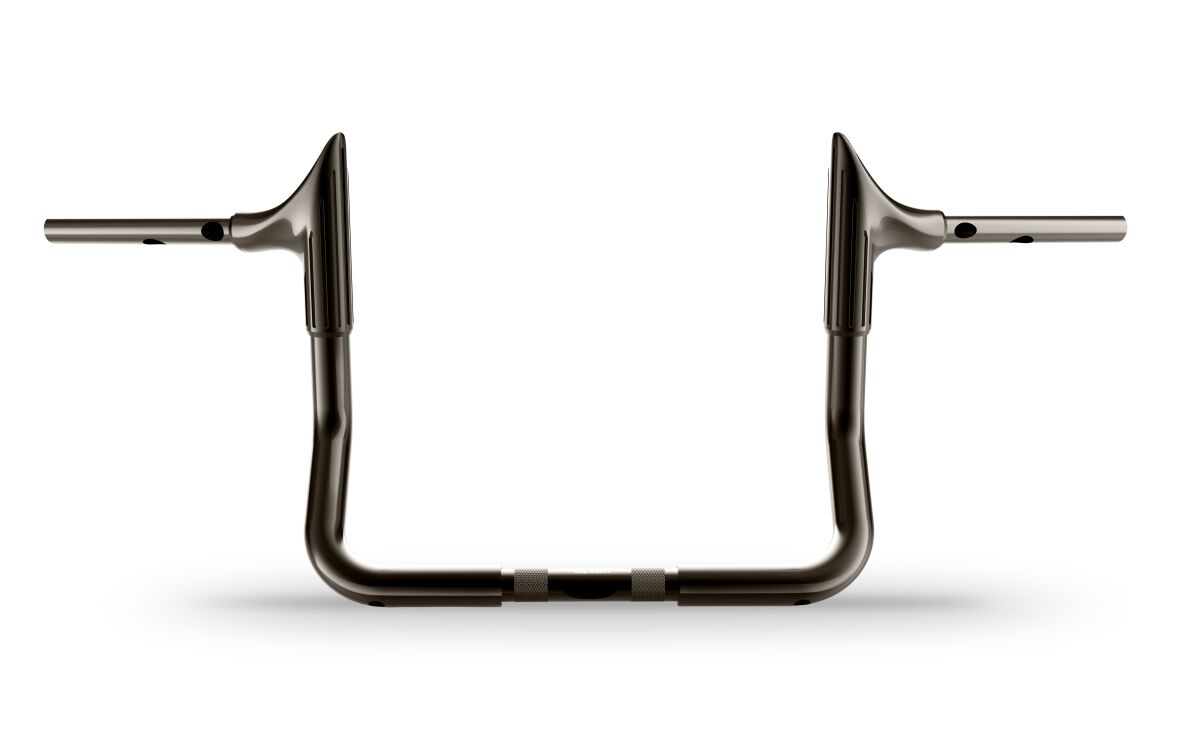 Zard Handlebar Bull 12” Black Chrom Handlebars Zard