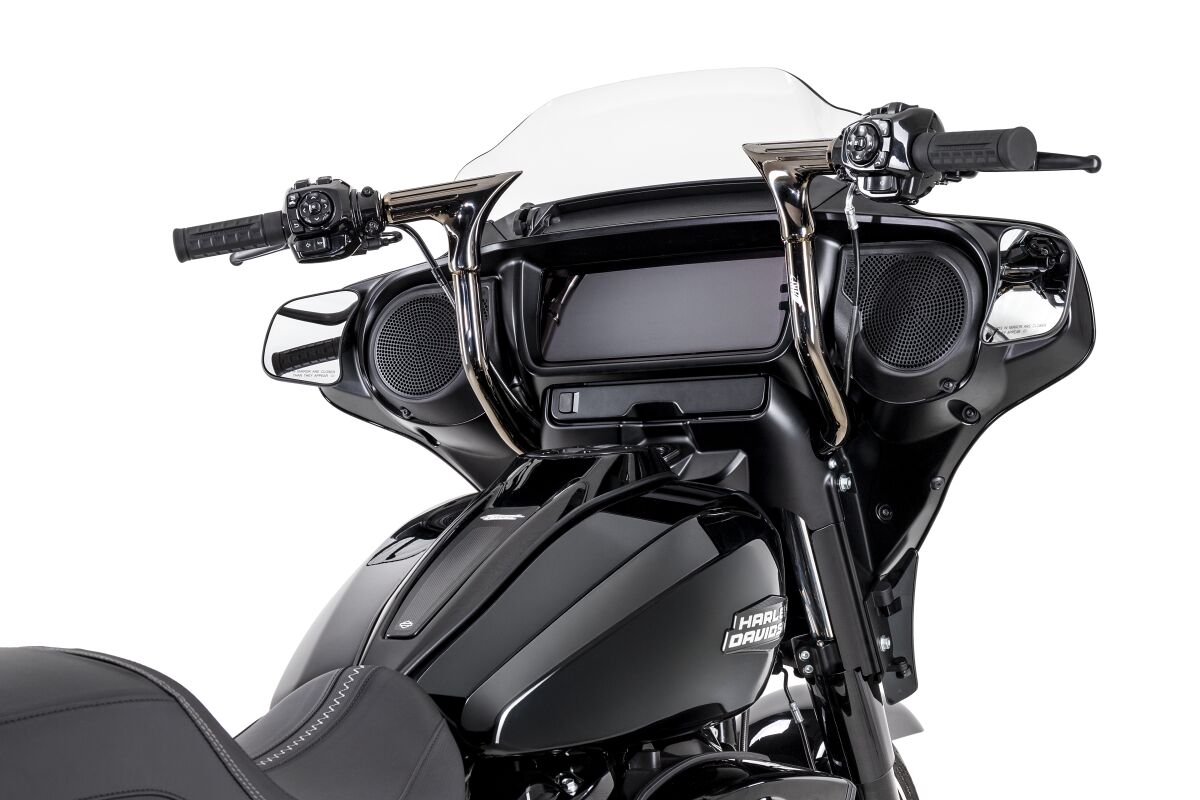 Zard Handlebar Eagle 12” Black Chro Handlebars Zard