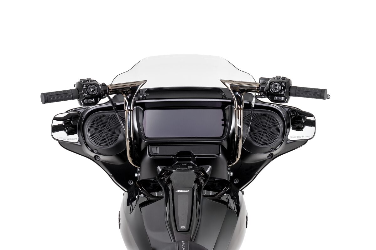 Zard Handlebar Eagle 12” Black Chro Handlebars Zard