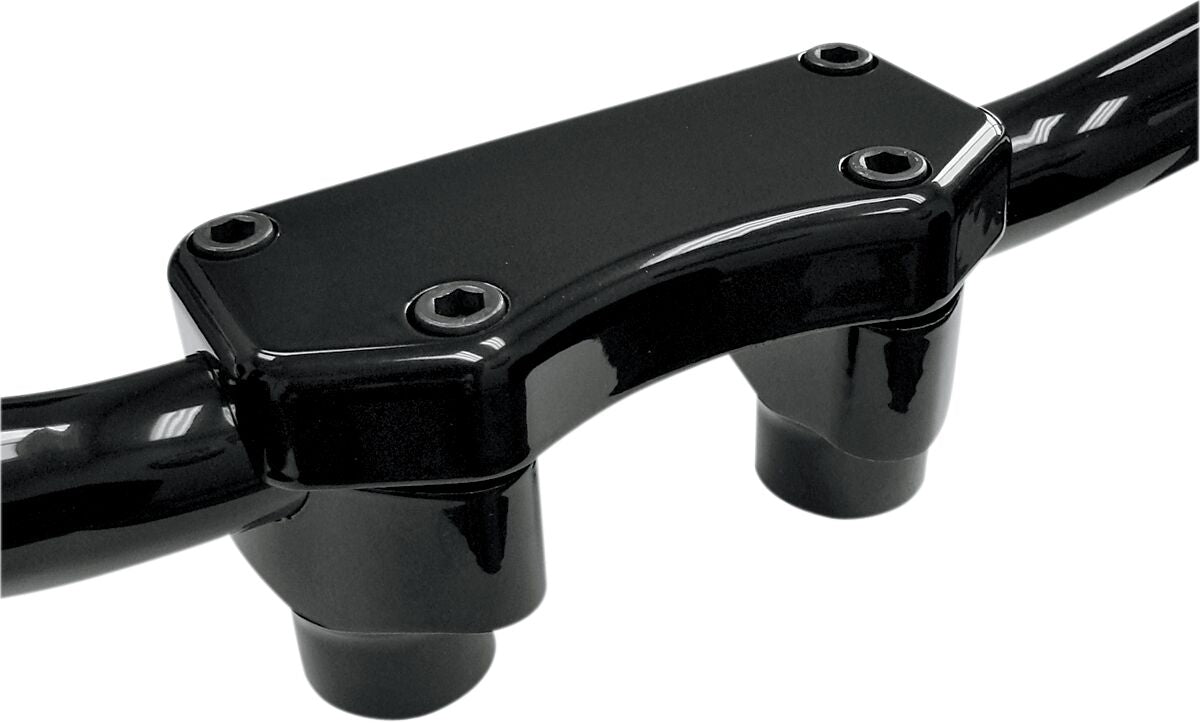 Drag Specialties Risers Blkbuflo 1.5 W/Top Risers Drag Specialties