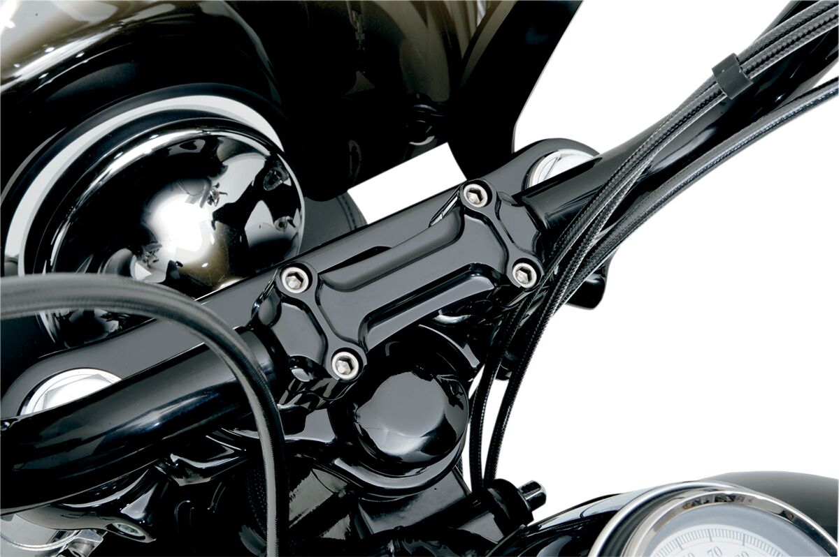 Todd's Cycle Riser Bones Sngl 1 Blk Risers Todd's Cycle